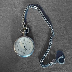Silvertone Pocket Watch